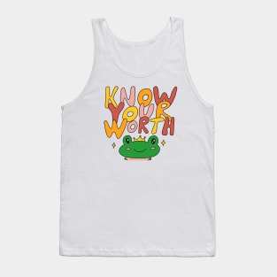 Know your worth Tank Top